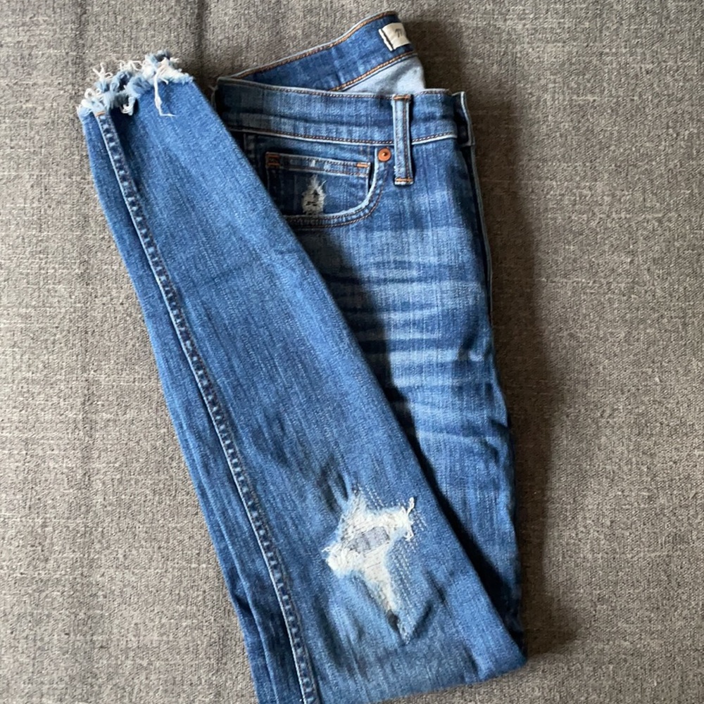 Madewell 9 inch high rise skinny jeans